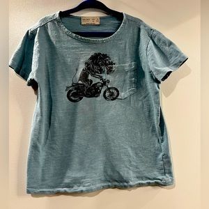 Zara short sleeves t-shirt in fair condition size 5